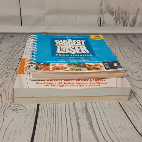 The Biggest Loser Cookbook Food Journal Lot Of 3 Paperback Book - Picture 3 of 16